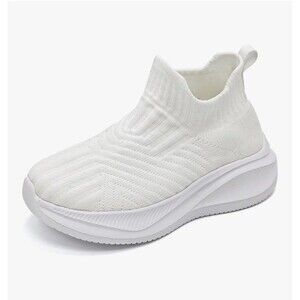 Girls Boys Shoes Kids Slip On Sock Sneakers Casual Walking Athletic Size 13.5